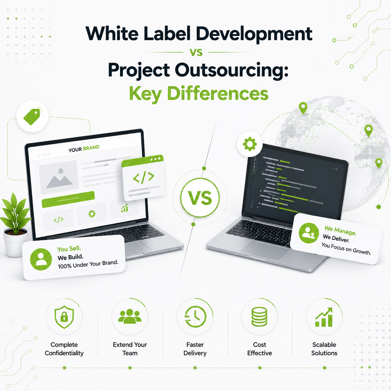 White Label Development vs Project Outsourcing